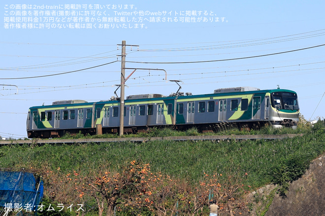 【東急】「東急電車まつり」開催に伴い8500系8637F・7000系7112Fがこどもの国線で運転 - 恩田～長津田間にて撮影