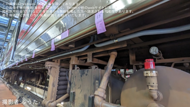 【東急】「東急電車まつり」で西武鉄道譲渡向け車両の改造工程が公開 - 東急テクノシステム長津田工場にて撮影