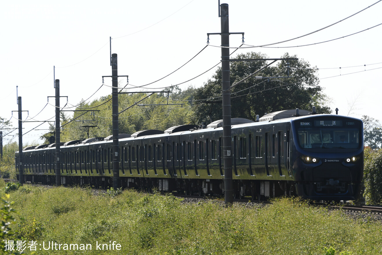 【相鉄】12000系12101×10 川越車両フェスタ2026返却回送の拡大写真