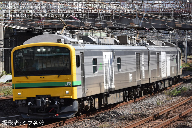 【JR東】E493系オク02編成が幕張車両ベースへ送り込み回送 - 千葉～西千葉間にて撮影