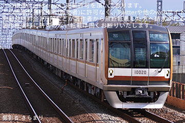 【メトロ】10000系10120F 綾瀬工場出場・ATO調整試運転