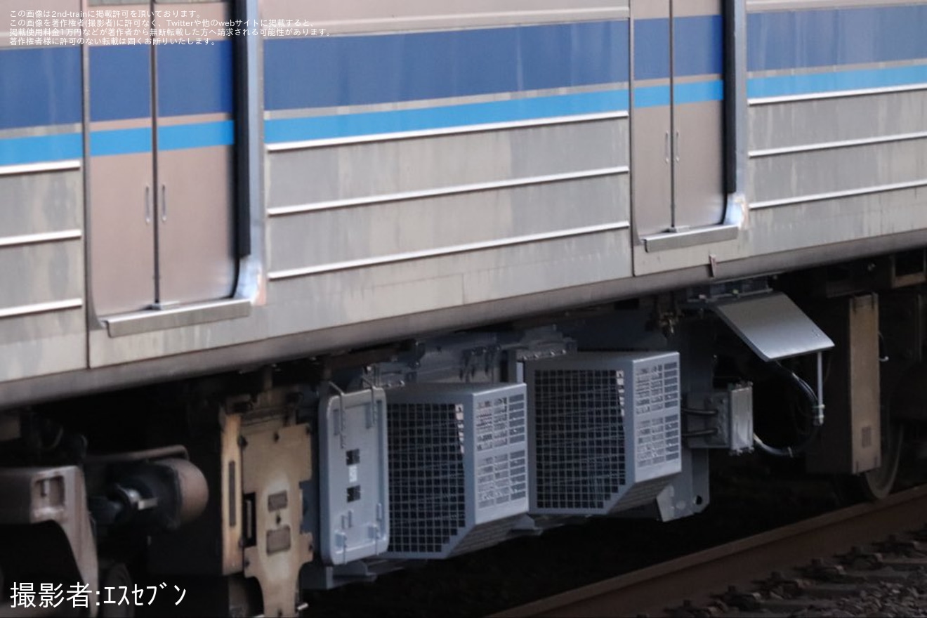 【北総】7800形7838編成が機器更新を終え営業運転に復帰の拡大写真