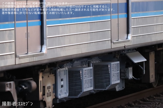 【北総】7800形7838編成が機器更新を終え営業運転に復帰（2枚目）
