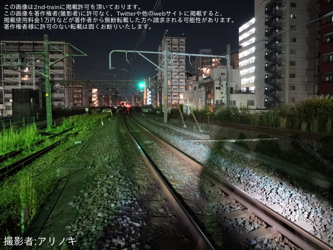 【JR東】「総武緩行線☆ナイト線路ウォーク」開催（9枚目）