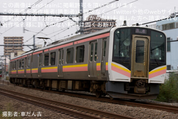 【JR東】E129系A6編成大宮総合車両ベース入場回送