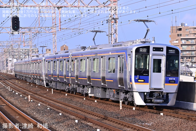 【南海】8300系8328F+8724Fが新製営業運転を実施（1枚目）