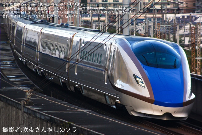 【JR東】E7系F37編成が台車検査を終えて出場試運転