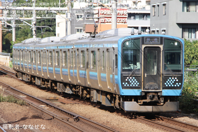 【JR東】E131系コツG-04編成 大宮総合車両ベース出場（1枚目）