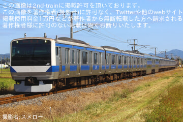 【JR東】E531系K421編成郡山総合車両ベース入場