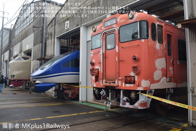 【JR西】「後藤総合車両所一般公開」イベント開催 - 後藤総合車両所本所にて撮影