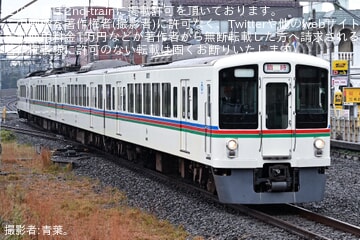 【西武】4000系4011Fが「西武鉄道わんわんトレイン」で運転、新2000系との並びも