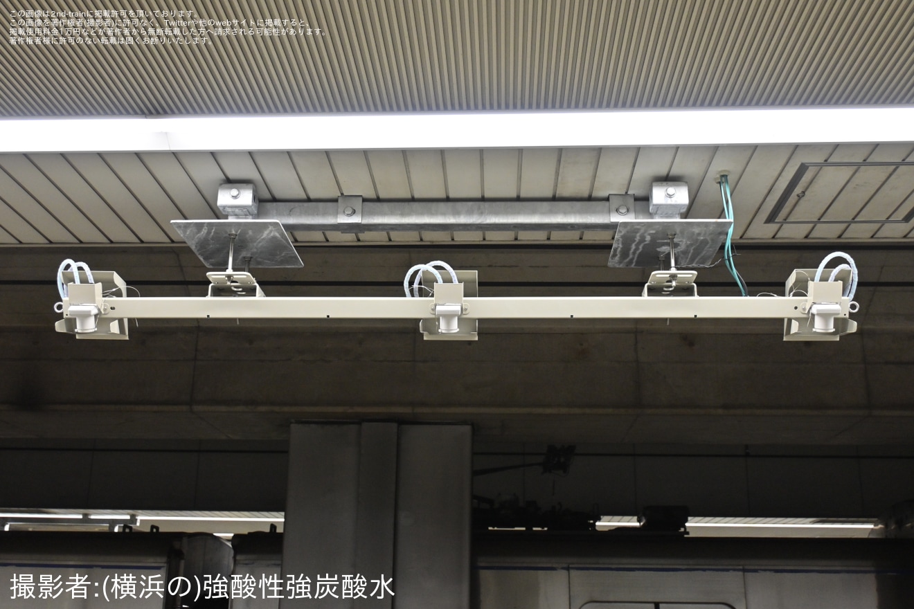 【京急】大鳥居駅1番線にホームドア・ホーム柵が設置の拡大写真