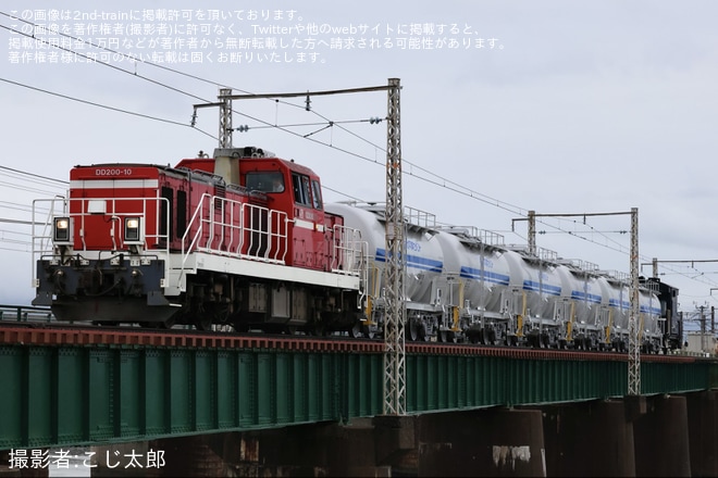 【JR貨】タキ1300形6両(26~31)日本車輌出場甲種輸送（1枚目）