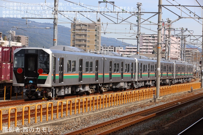 【JR東】E723系5000番台B-6・B-7・B-8編成が川崎車両を出場し甲種輸送（2枚目）