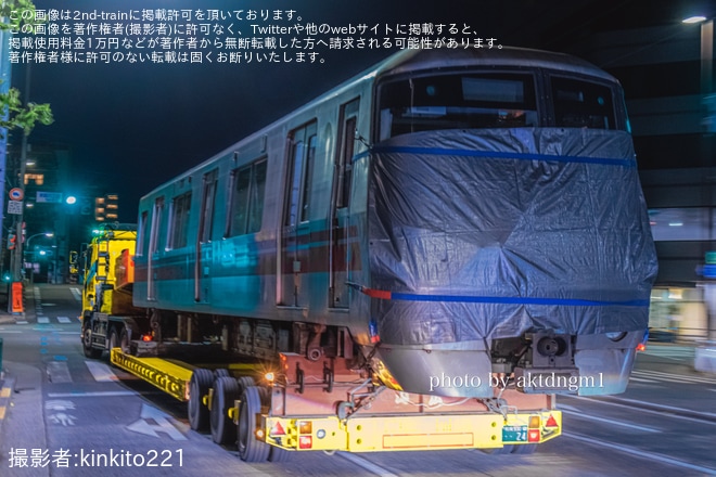 【都営】12-000形12-261編成廃車陸送（1枚目）
