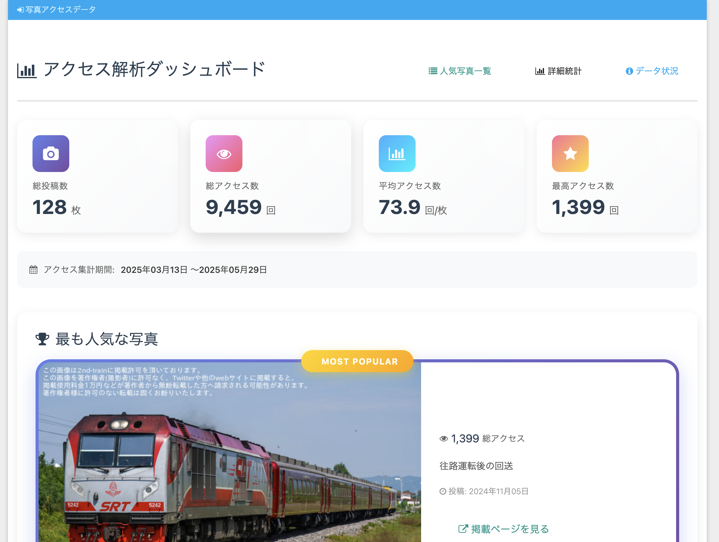 アナリティクス